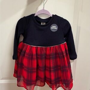 OshKosh B'gosh Black and Red Baby Dress